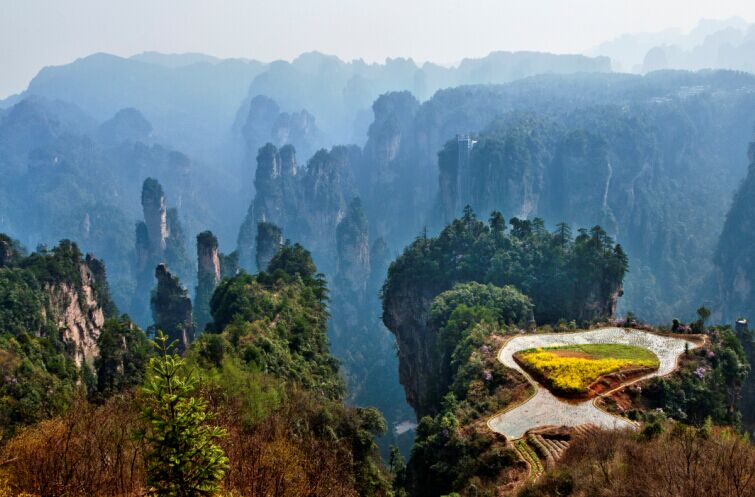 空中花園美景