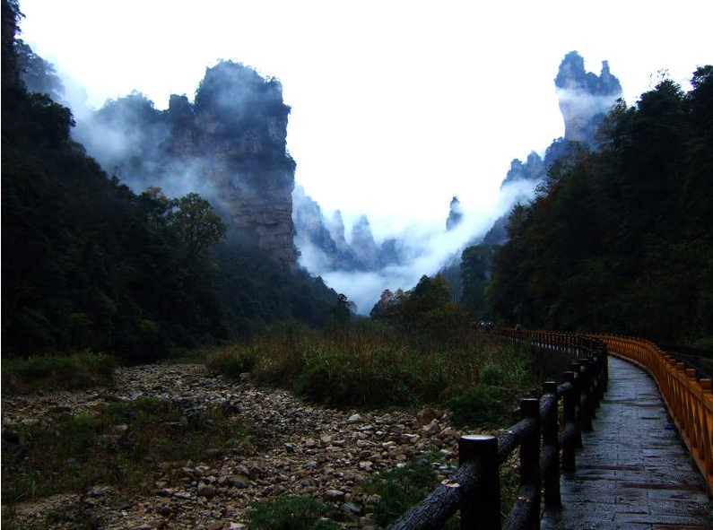 十里畫廊美景